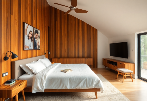 Mid-Century Modern Bedroom