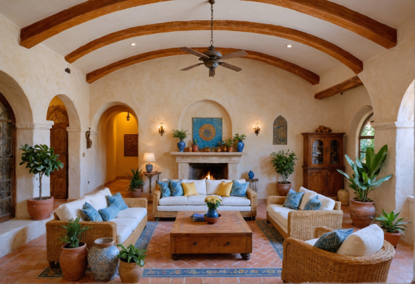 New Mediterranean Living Room