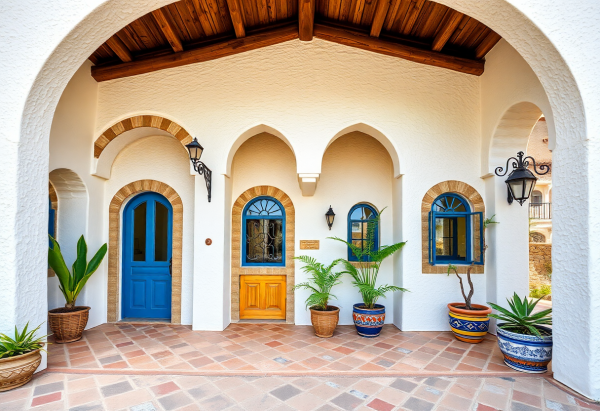 Mediterranean House Exterior