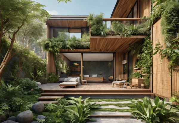 Biophilic House Exterior