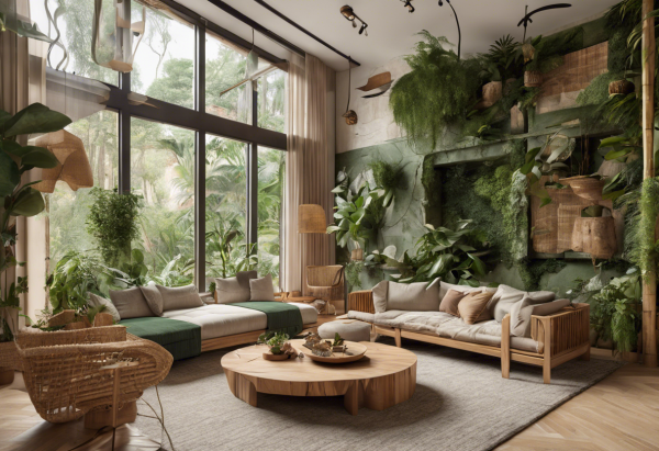 Biophilic Living Room