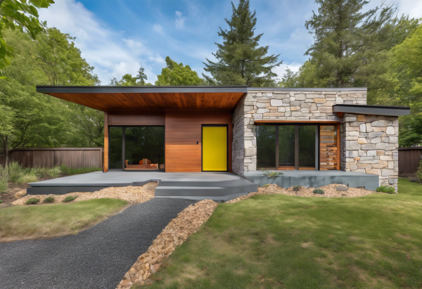 Mid-Century Modern House Exterior