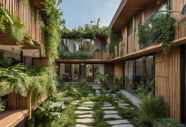 Biophilic House Exterior