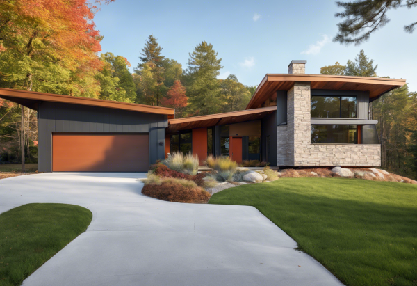 Mid-Century Modern House Exterior