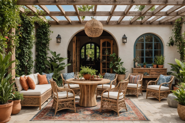 Bohemian Outdoor Patio