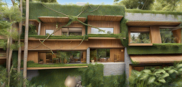 Biophilic House Exterior