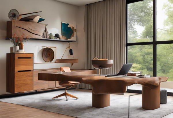 Mid-Century Modern Home Office