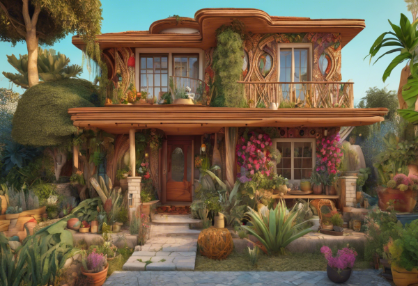 Bohemian House Exterior