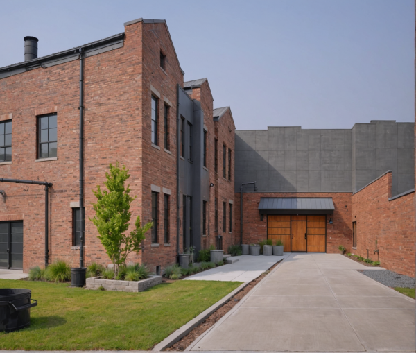 Industrial House Exterior