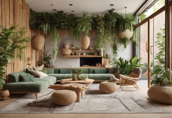 Biophilic Living Room