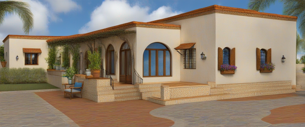 Mediterranean House Exterior