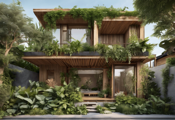 Biophilic House Exterior