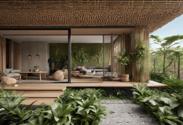 Biophilic House Exterior