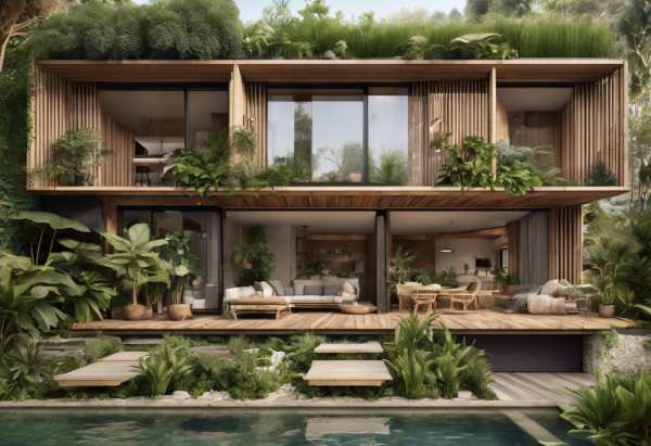 Biophilic House Exterior