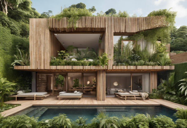 Biophilic House Exterior