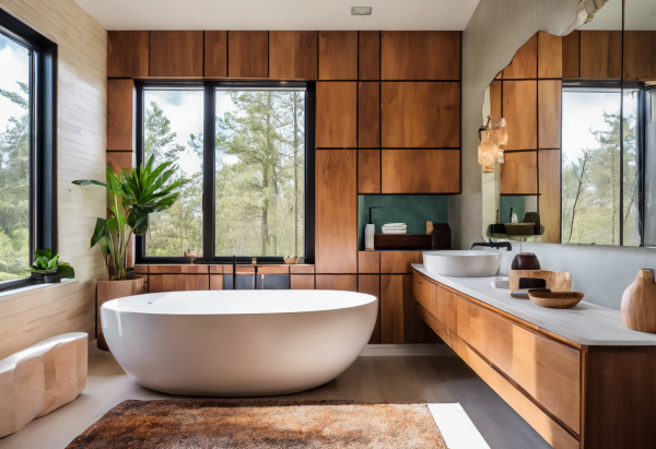 Mid-Century Modern Bathroom