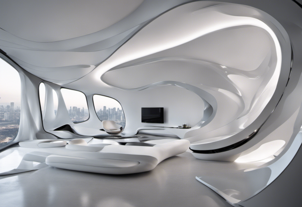 Zaha Hadid Living Room