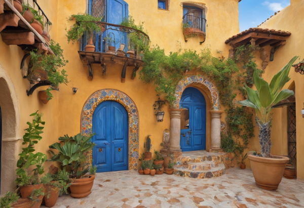 Mediterranean House Exterior