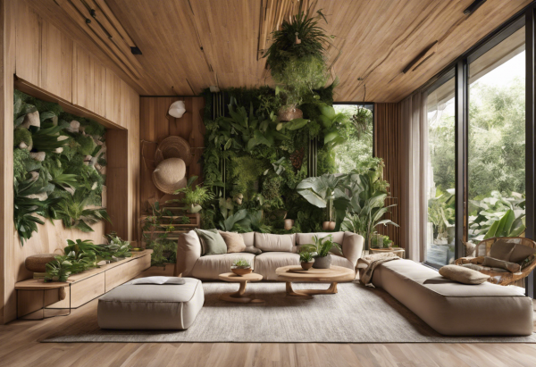 Biophilic Living Room