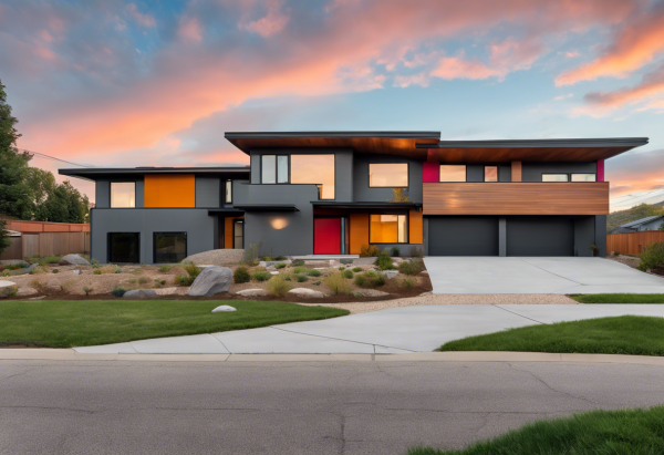 Mid-Century Modern House Exterior