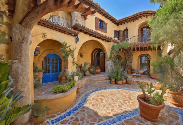 Mediterranean House Exterior