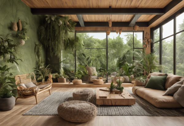 Biophilic Living Room