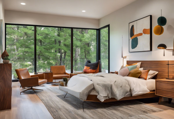 Mid-Century Modern Bedroom