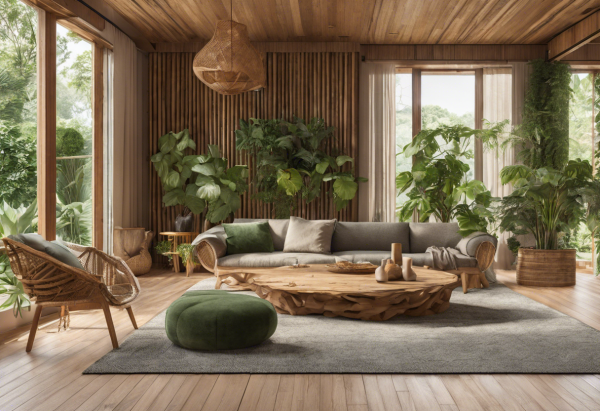 Biophilic Living Room