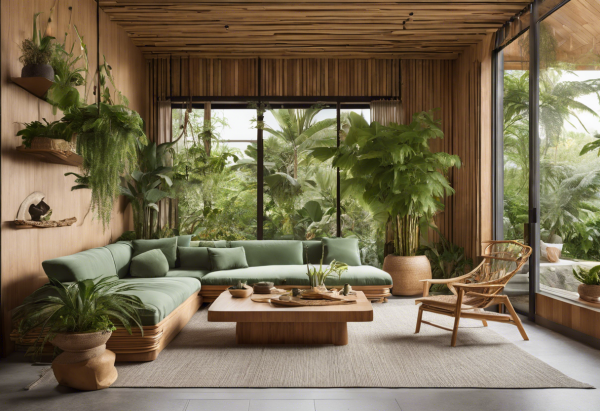 Biophilic Living Room