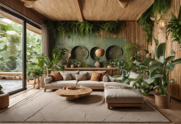 Biophilic Living Room