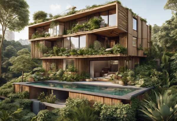 Biophilic House Exterior