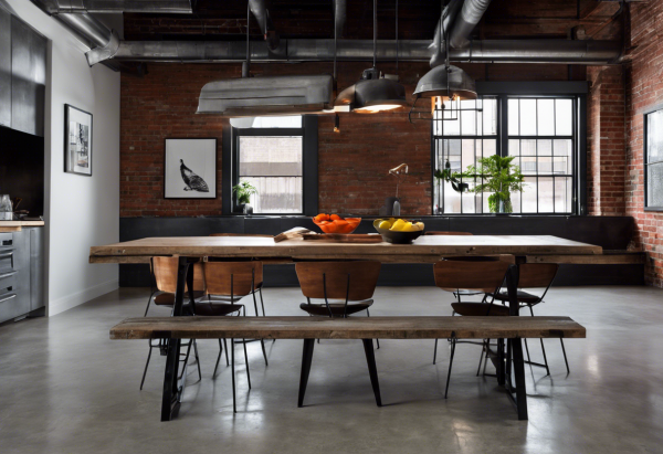 Industrial Dining Room