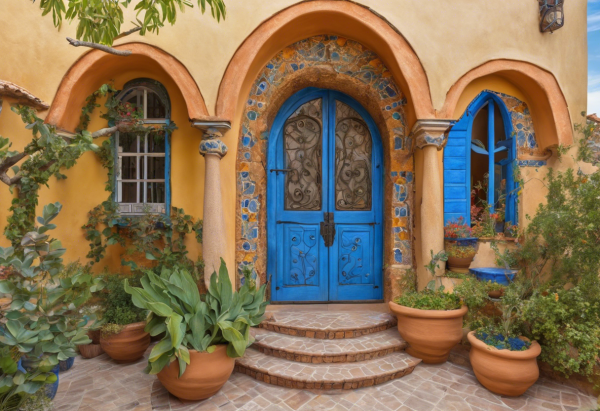 Mediterranean House Exterior