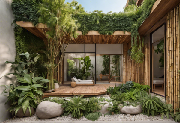 Biophilic House Exterior