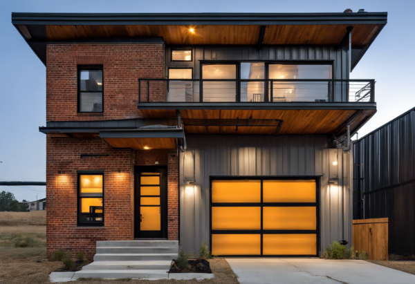 Industrial House Exterior