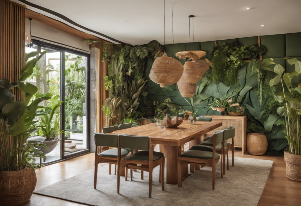 Biophilic Dining Room