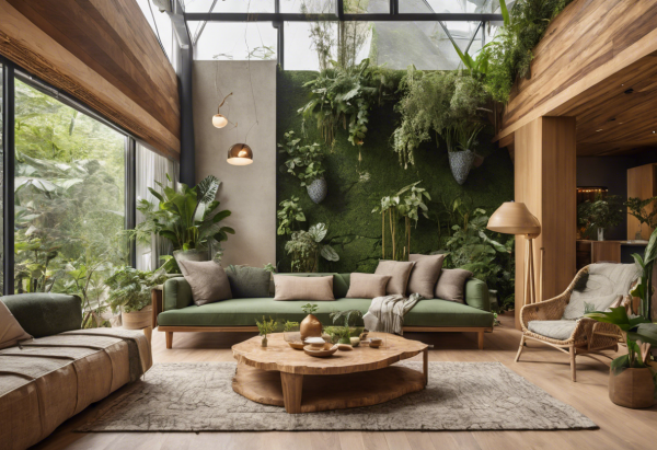 Biophilic Living Room