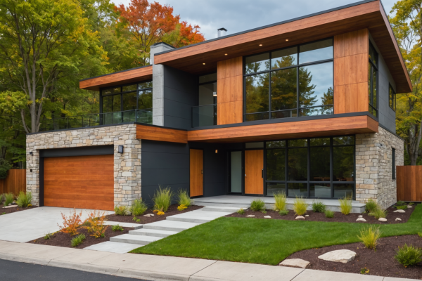 Mid-Century Modern House Exterior