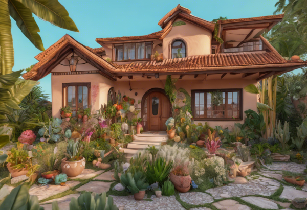 Bohemian House Exterior