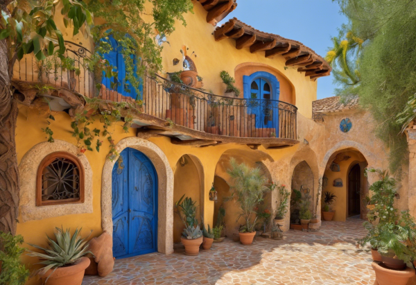 Mediterranean House Exterior