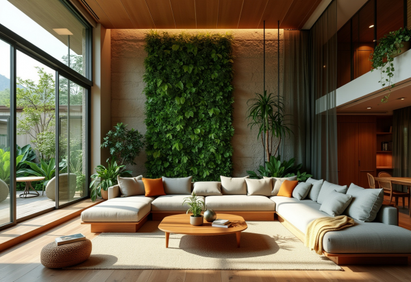 Biophilic Living Room