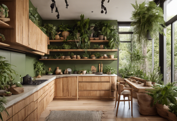 Biophilic Kitchen