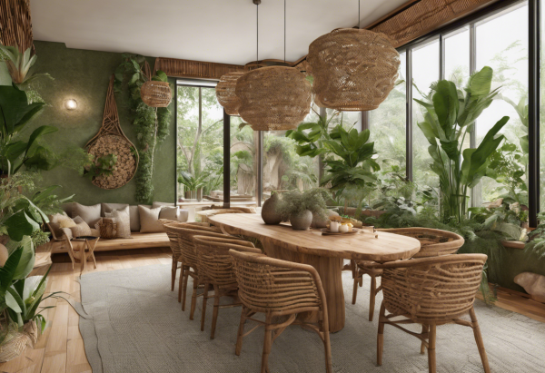 Biophilic Dining Room