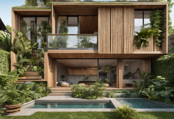 Biophilic House Exterior