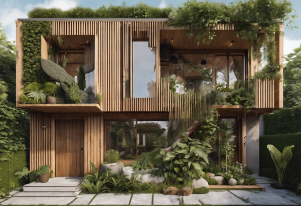 Biophilic House Exterior