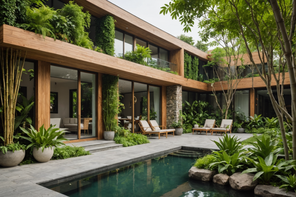 Biophilic House Exterior