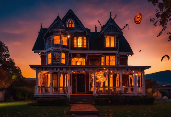 Halloween House Exterior