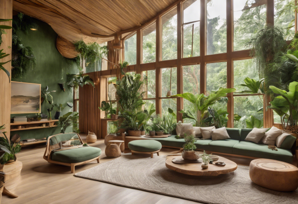 Biophilic Living Room