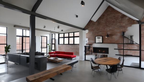 Industrial Living Room