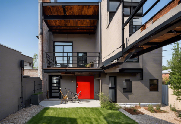 Industrial House Exterior